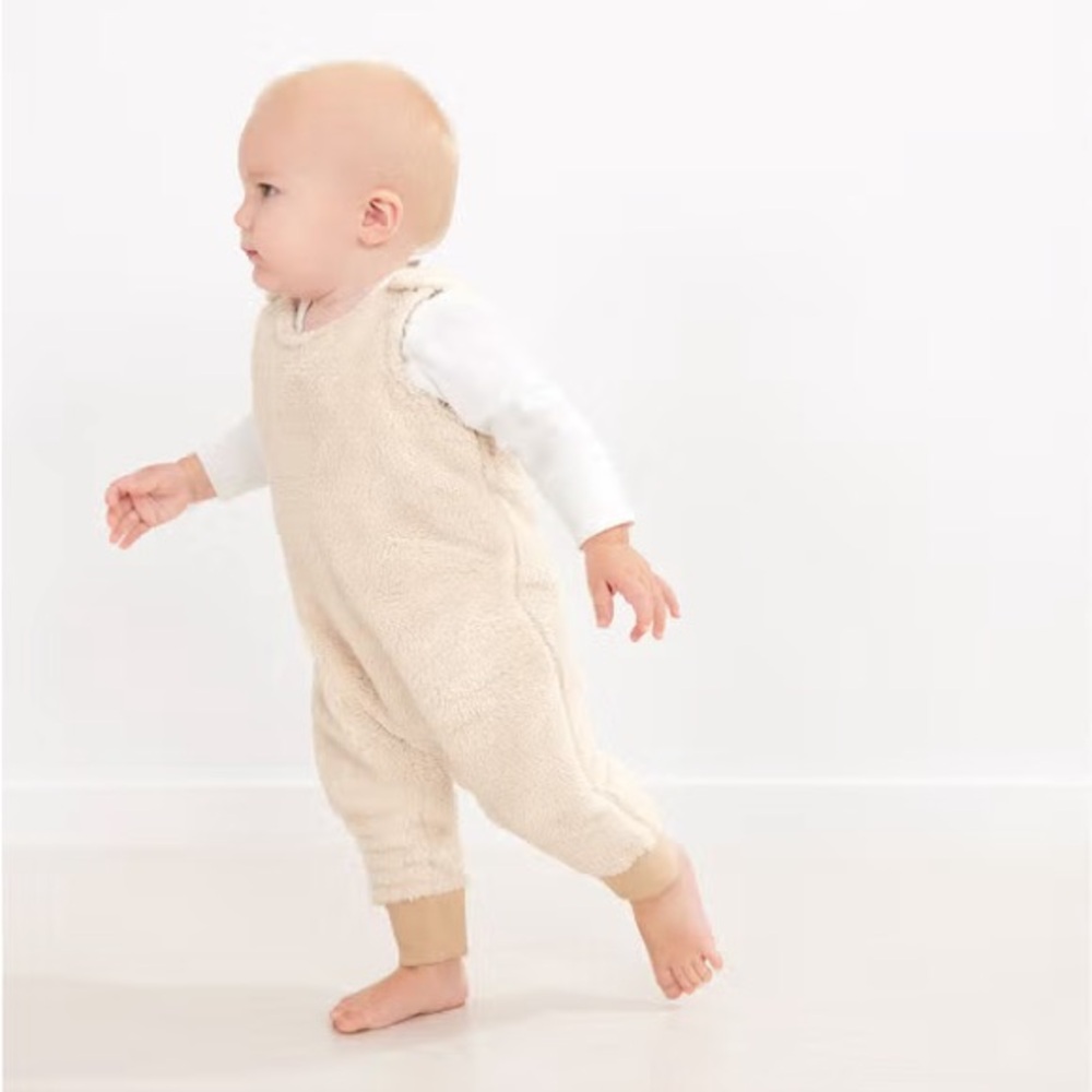 Hanna Andersson Baby Marshmallow Overalls 2T GUC